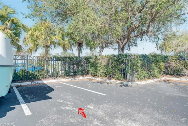 1 gated assigned spot