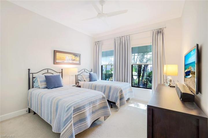 Lovely second bedroom, located on opposite side of the home from primary - very private!