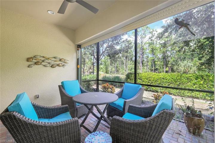 Relax on your private lanai and enjoy the private preserve view. It does not get better than this!
