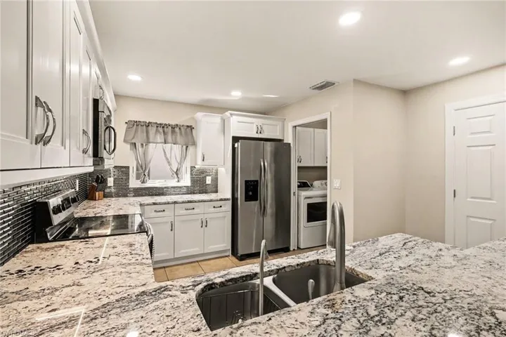Check out the elegant granite everywhere!