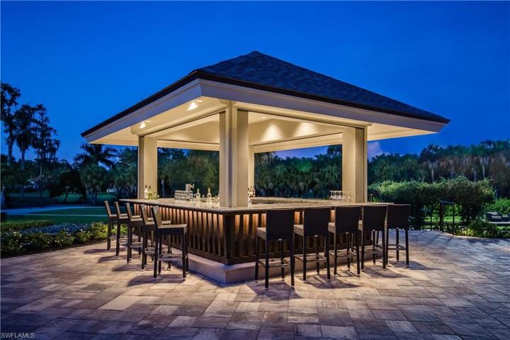 Outdoor Bar Near the Bocce Courts