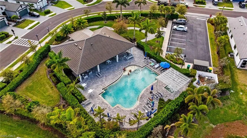 Bird's eye view featuring a residential view