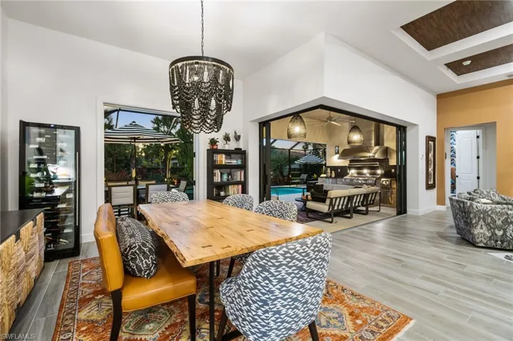 Gorgeous upgraded chandeliers