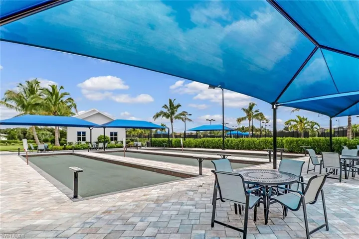 Bocce courts