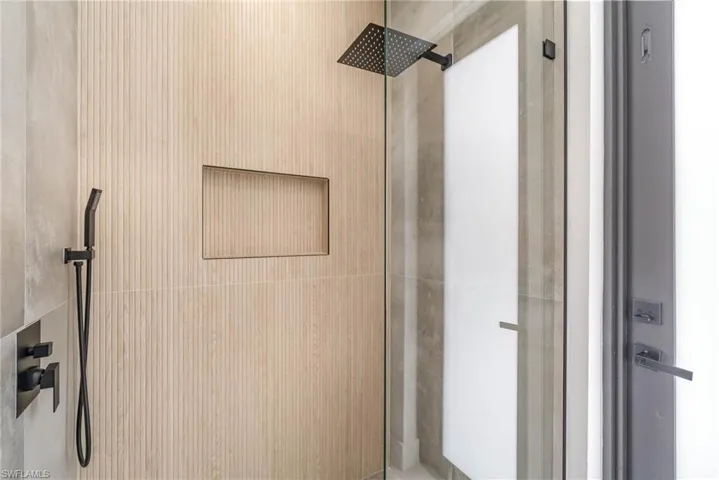 Bathroom with a shower