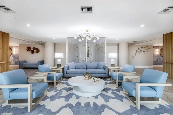 New remodeled and professionally decorated lobby.