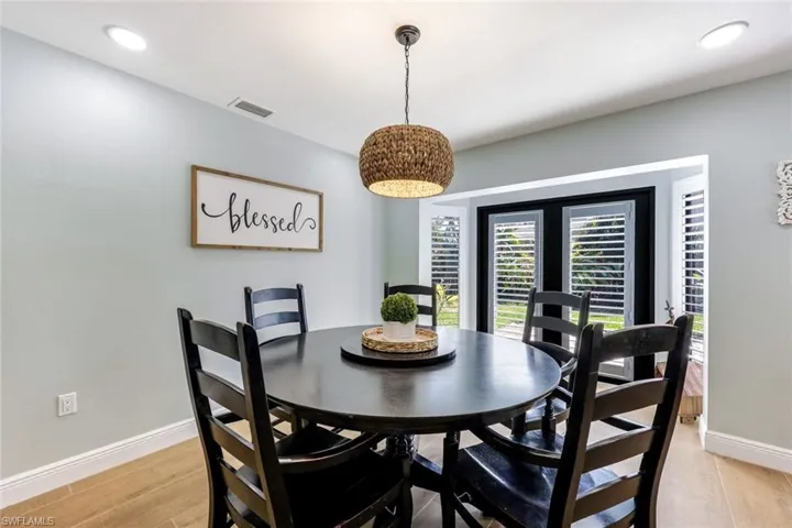 Celebrate those special occasions in your formal dining area with family and friends.