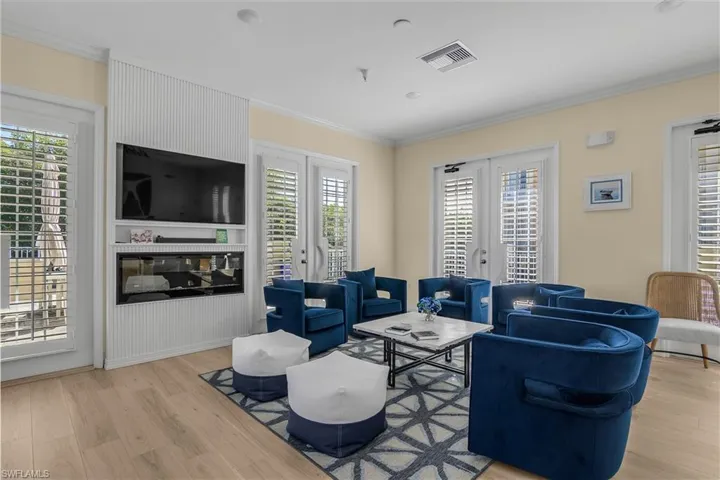 Activities Room, a great gathering spot for residents.