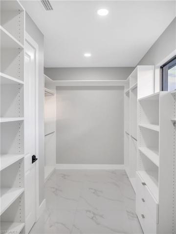Master closet