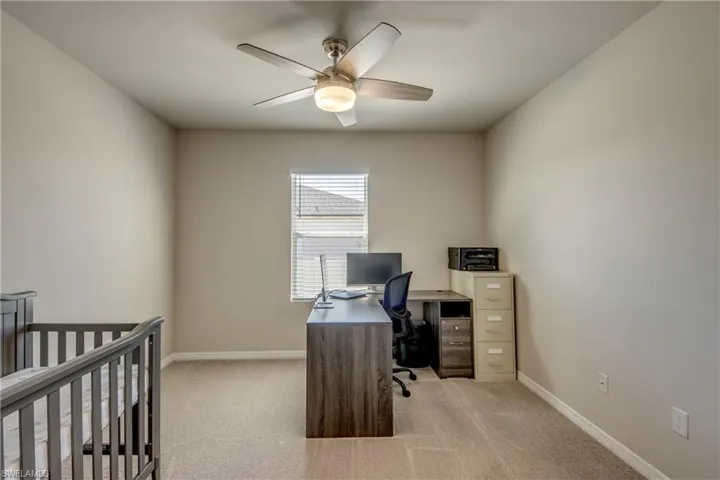 Fourth bedroom or office
