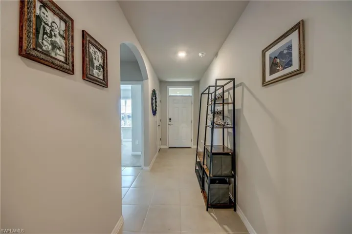 Welcoming foyer