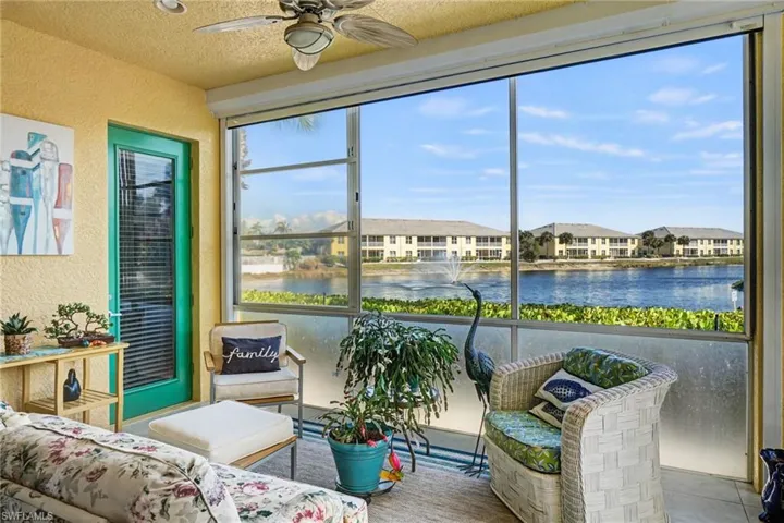 Sun room windows can be closed to become part of the indoor living space