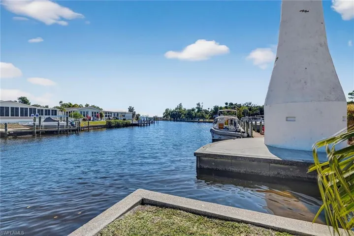 Community Dock area featuring a water view
