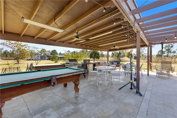 View of patio / terrace featuring a grill