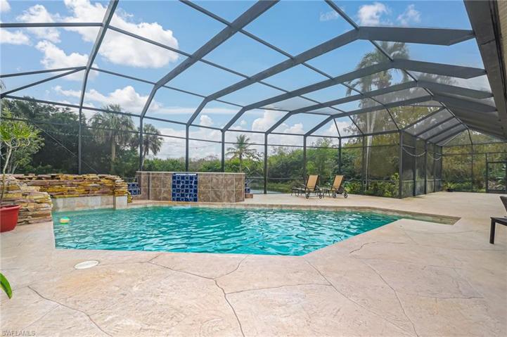 Pool and 10 person-hot tub with views of the lake