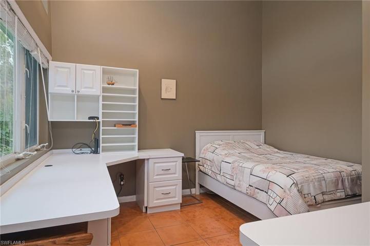 Office with built-in's or use as a 4th bedroom