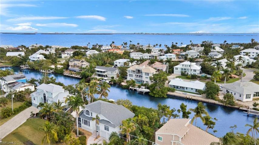Aerial View Canal & Bay