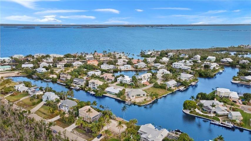Aerial View Canal & Bay