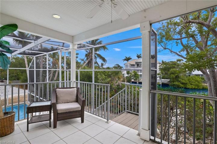 Screened Porch w/ Canal View