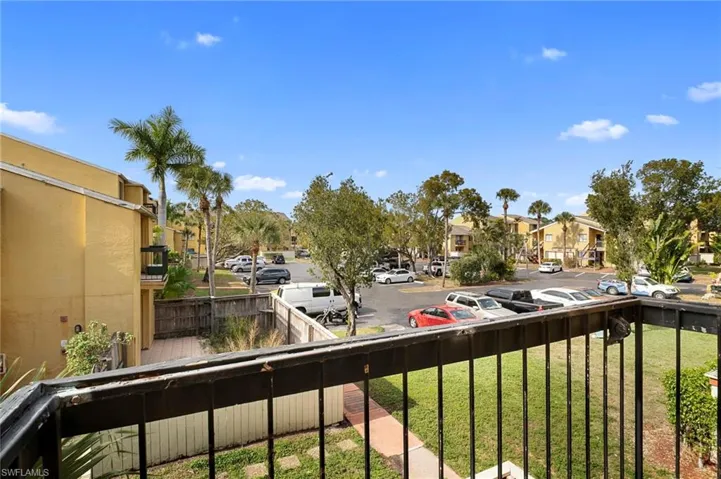 Balcony with a residential view
