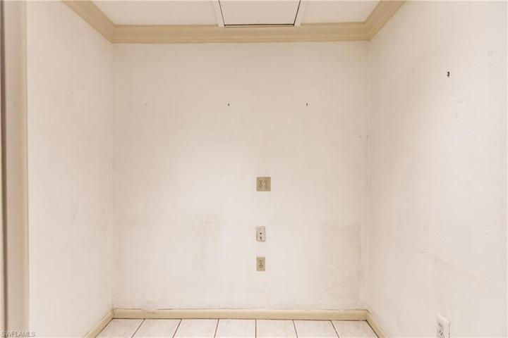 Laundry area converted to computer room