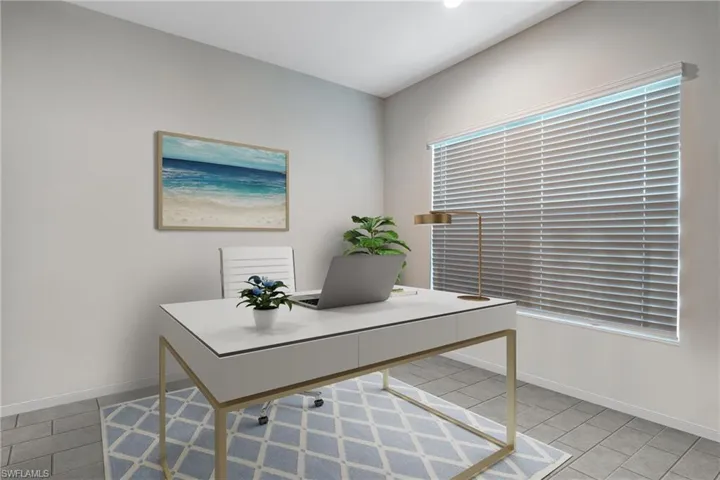 Virtually Staged Guest Bedroom #1