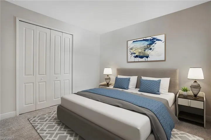 Virtually Staged Guest Bedroom #1