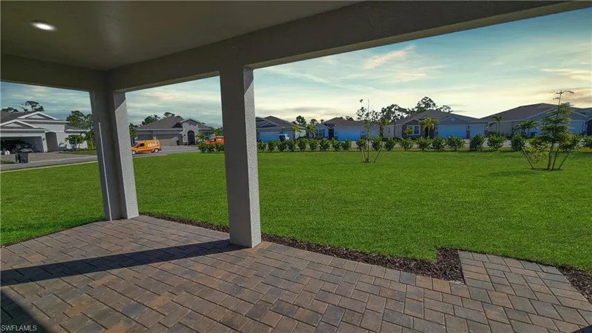 View of patio with a residential view