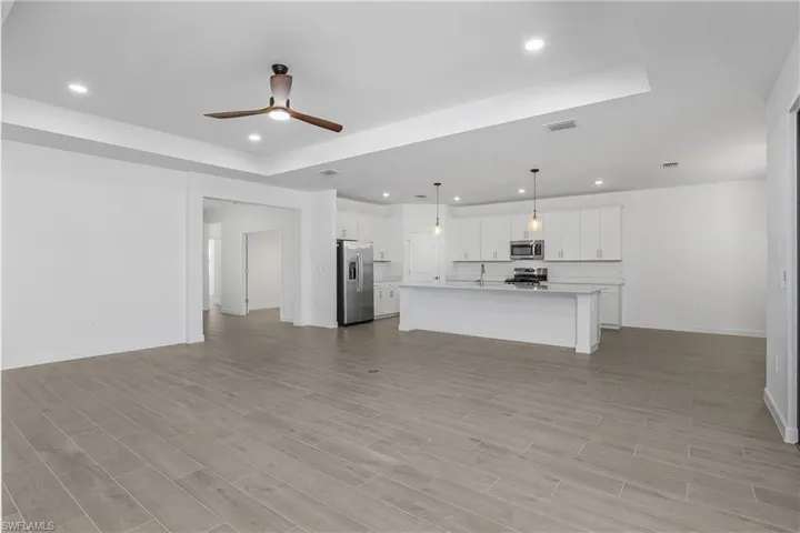 Spacious Great room and open floor plan makes this home perfect for entertaining.