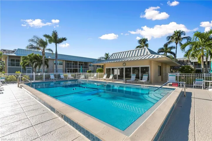 Clubhouse area beside the pool