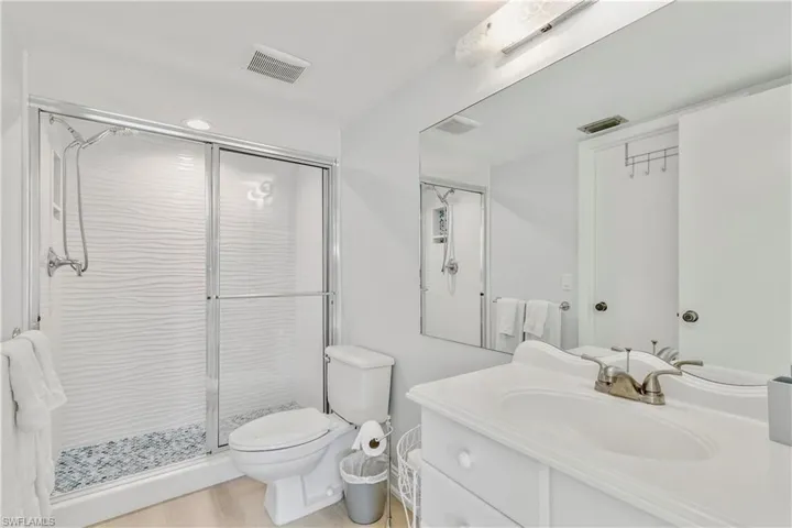 Updated, stylish shower