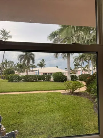 View of green lawn