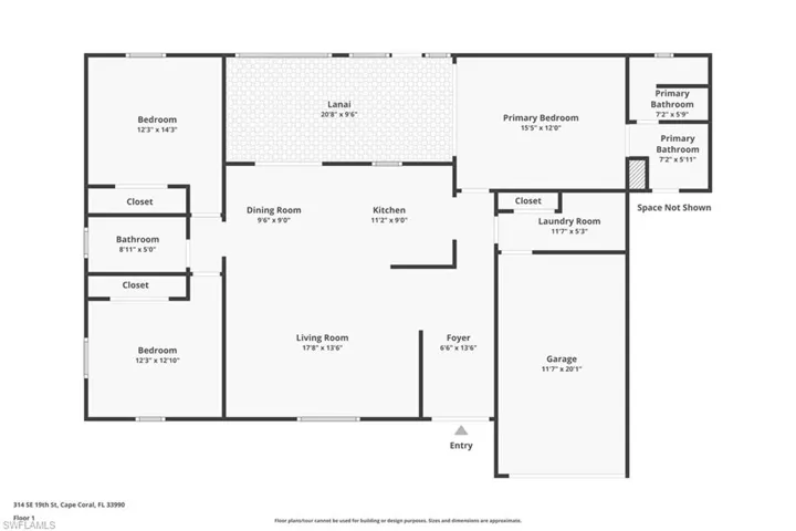 314 Se 19th St, Cape Coral, Florida 33990