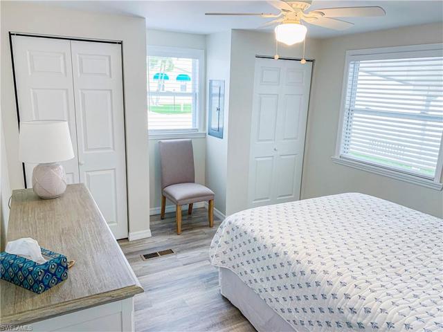 Spacious guest bedroom
