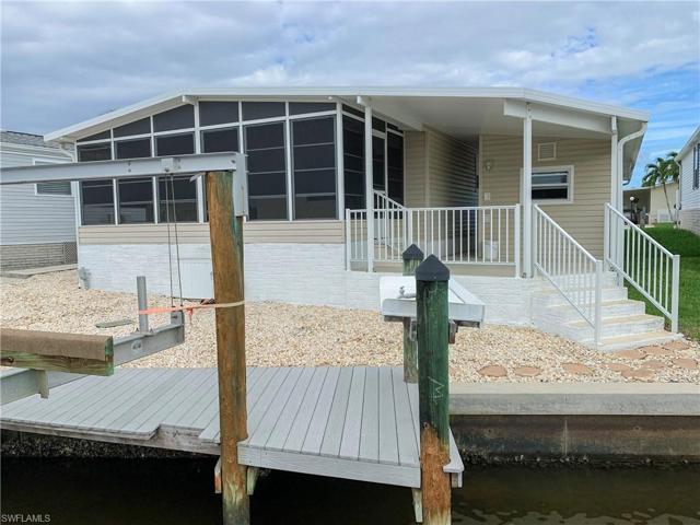 Rear of home with open porch