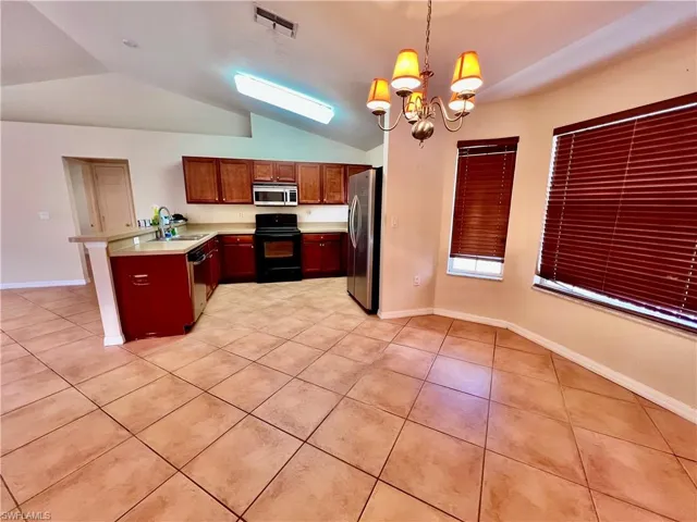 Large dining area.