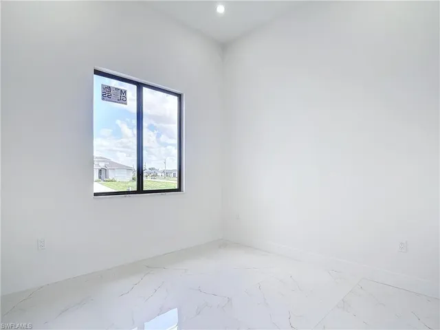 View of spare room
