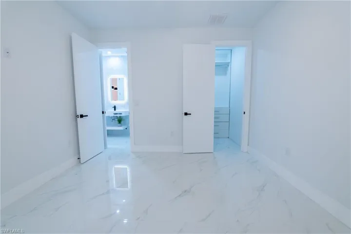 View of spare room