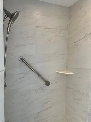Newly renovated shower