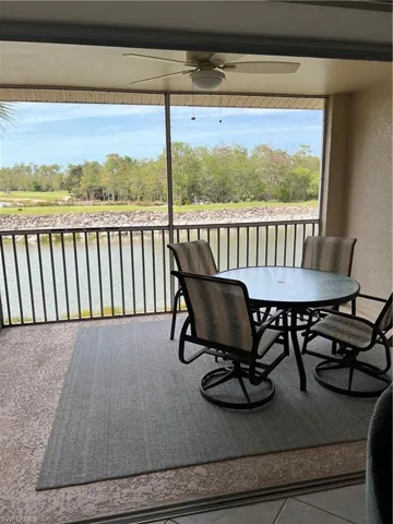 View from back screened lanai