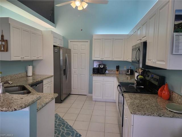 with lovely granite countertops