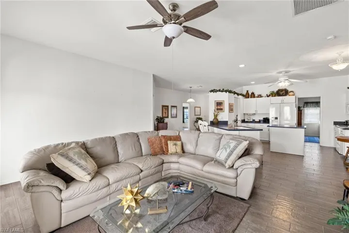 Family Room & Kitchen
