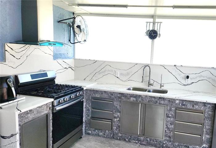 Outdoor kitchen