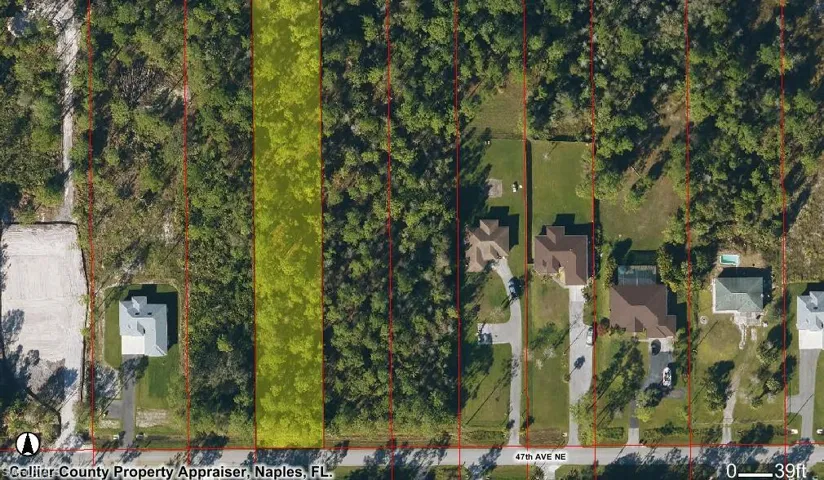 There is now a newly built house(not shown) directly to the left side of this lot