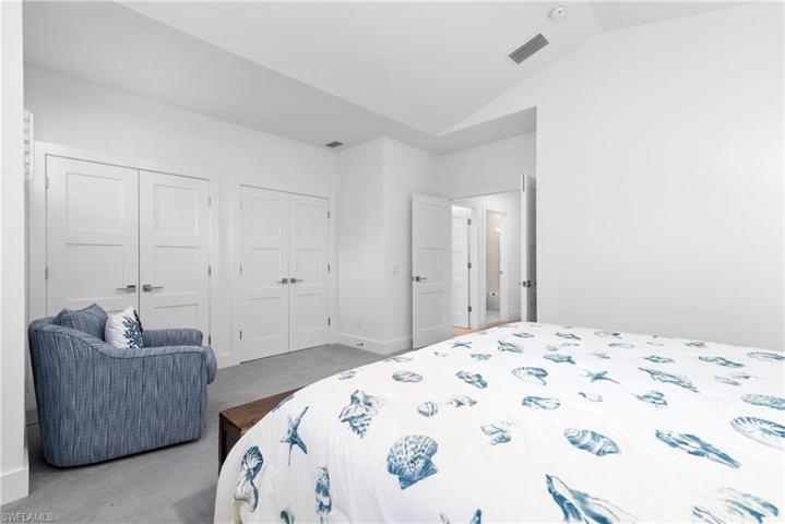 Guest Bedroom with 2 large closets