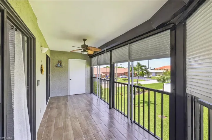 screened balcony