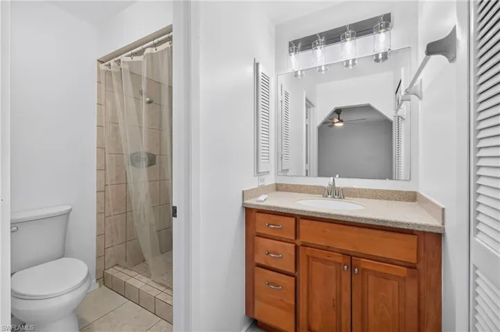 Primary shower only