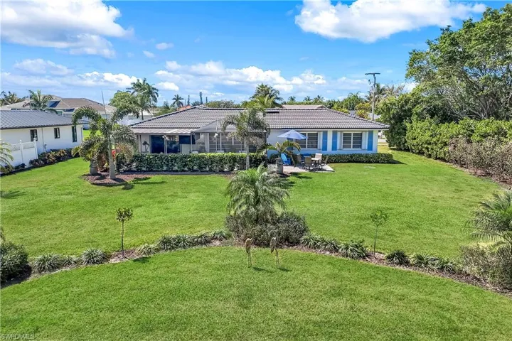 Back of property