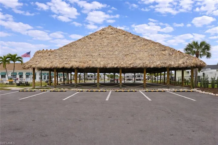 Clubhouse Tiki Hut