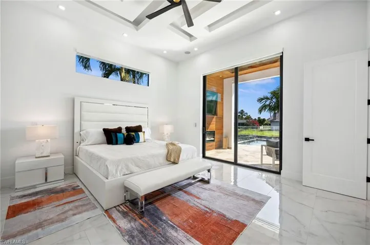Master Bedroom with Lanai View